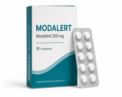 Scatola di Modalert 200 mg modafinil compresse